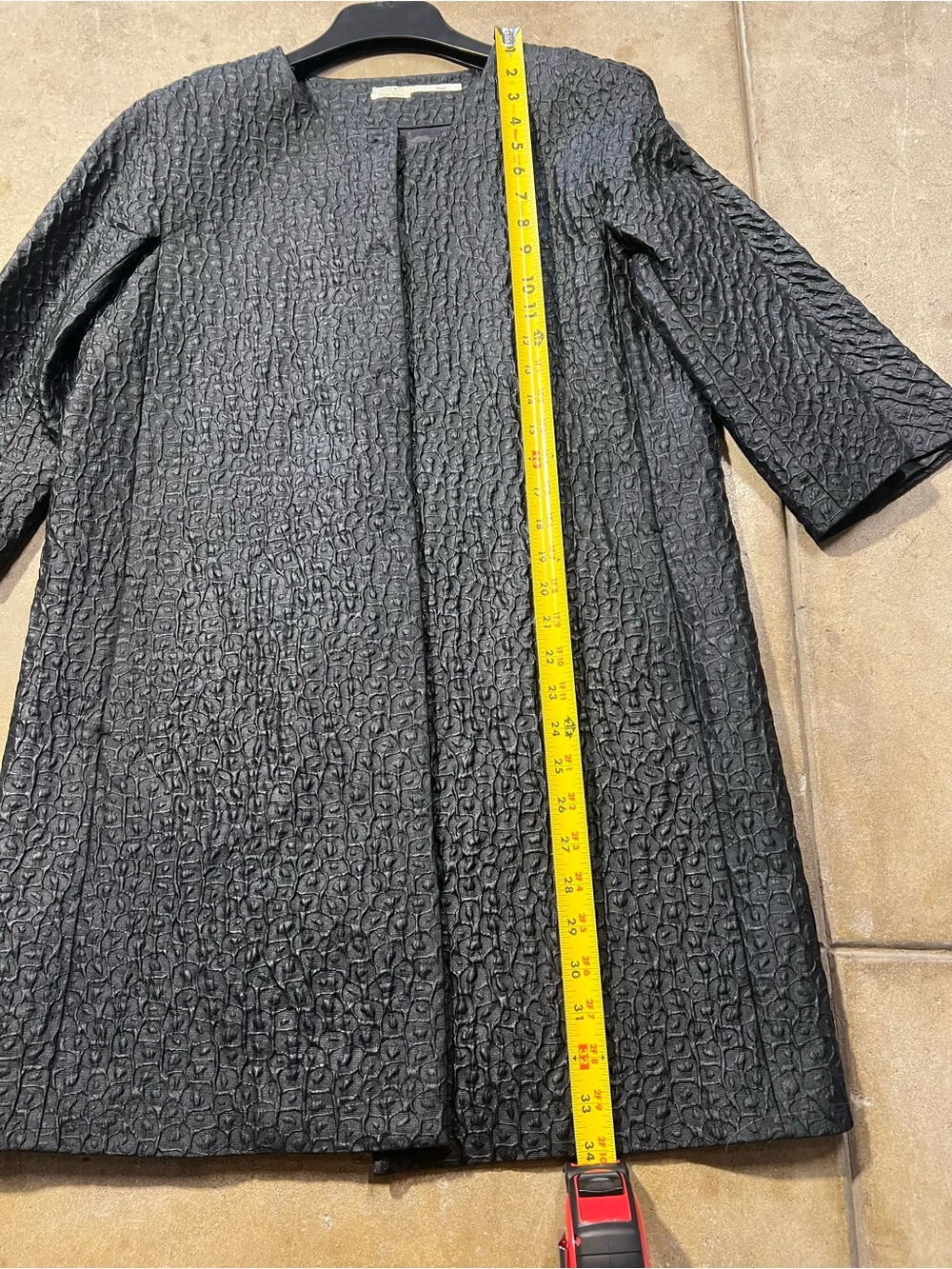 Leon Max 3/4 sleeve cocktail coat. Perfect condition, worn once.